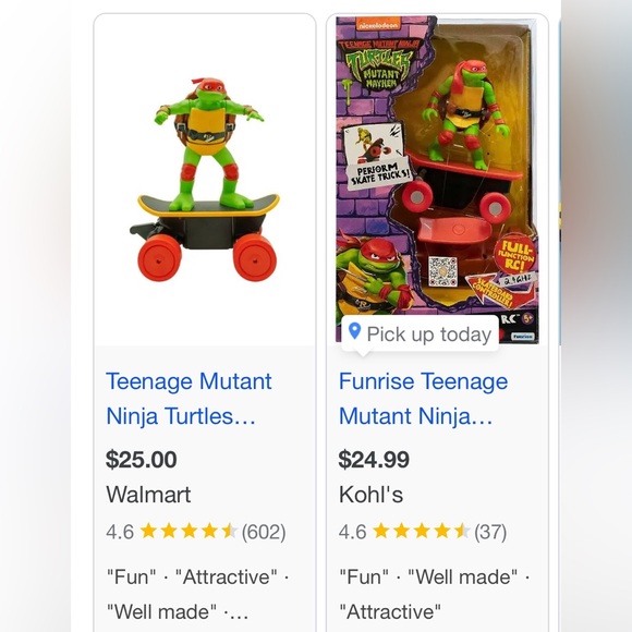 Teenage Mutant Ninja Turtles $50 bundle for two
Remote Control characters - Picture 2 of 9